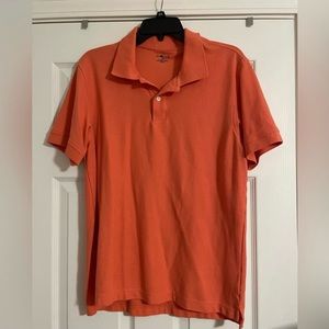 Mens medium shirt Orange polo shirt
